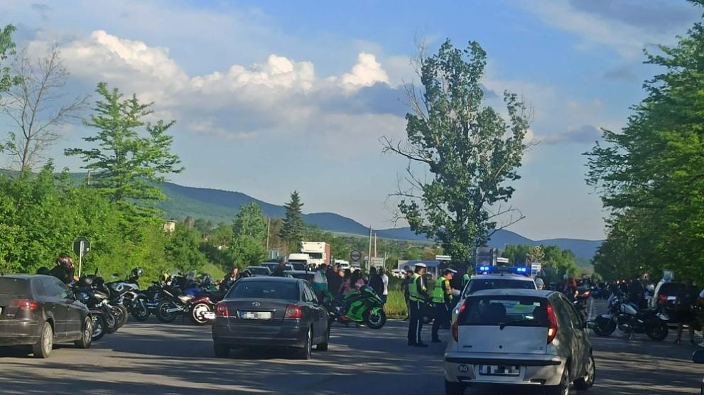 Шумен протест мотори