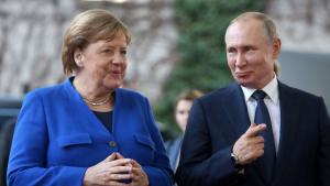 меркел путин