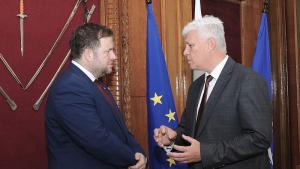 Димитър Стоянов и Стивън Даути