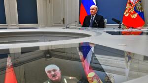 Руският президент Владимир Путин Александър Лукашенко