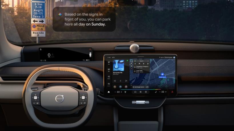 android auto gemini google volvo