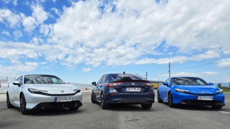 Атрактивното завръщане на Honda: Тестваме новите Prelude и Civic