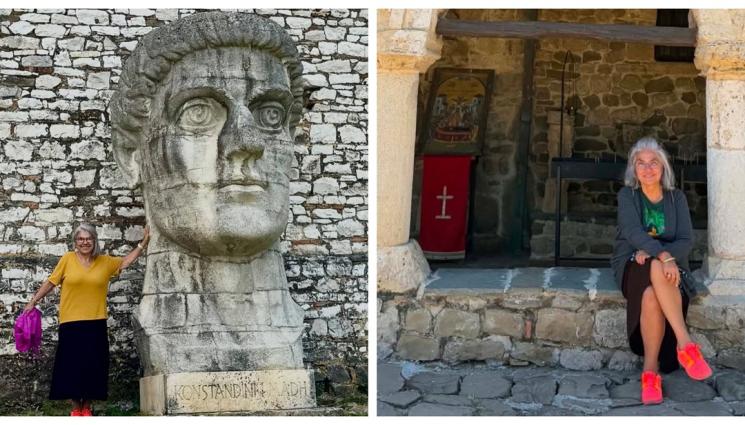 s - В Албания: Марта се мери с Константин Велики