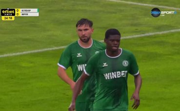 Мичи Нтело откри за Ботев Враца срещу Берое