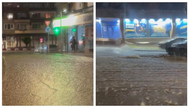 а - Потоп удари Търновско! Улици под вода, евакуират хора от село Присово (ВИДЕО)