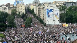 Белград протест