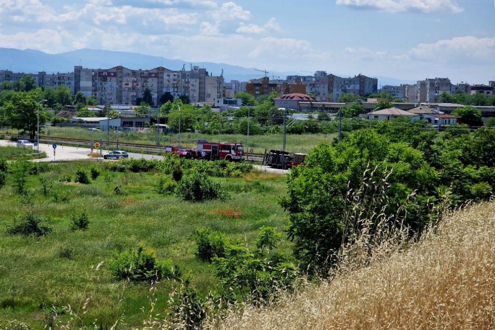  цистерна се обърна край Пловдив 