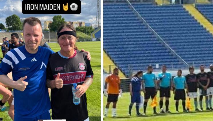 айрън мейдън левски - В приятелски мач на Герена: Iron Maiden биха Левски преди концерта на Националния