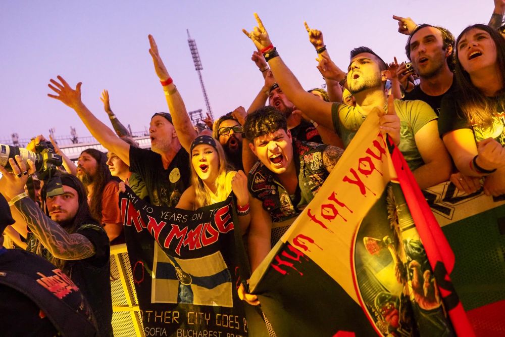 Концертът на Iron Maiden в София