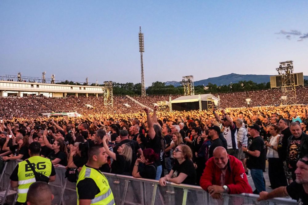Концертът на Iron Maiden в София