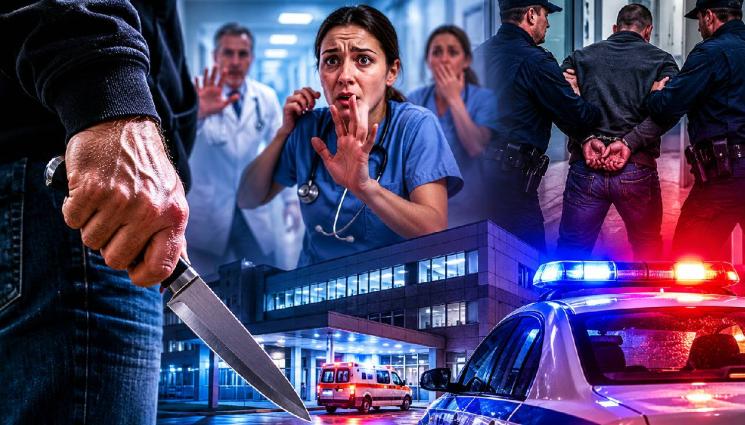 болница нож - КЪРВАВА ДРАМА В БОЛНИЦАТА: Мъж с нож заплаши с убийство лекари!