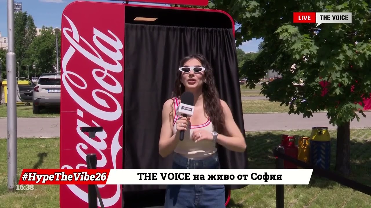 Запечатайте спомени във фотобудката ни | THE VOICE на живо от #CocaColaTheVoiceTour26 София [04]
