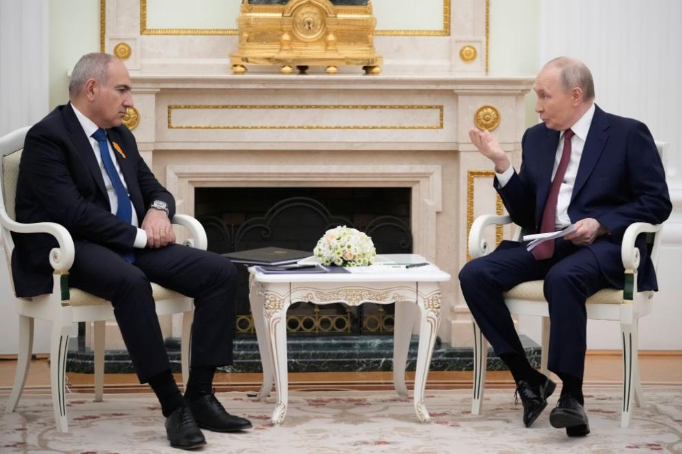Путин и Никол Пашинян