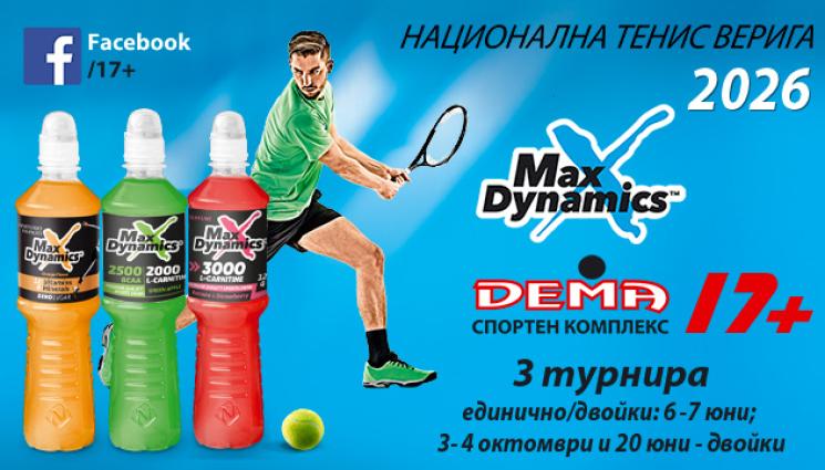 Тенис - Тенис Верига 17+ стартира на 6 юни в СК 