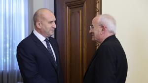 премиерът Румен Радев на среща с министъра на националната отбрана