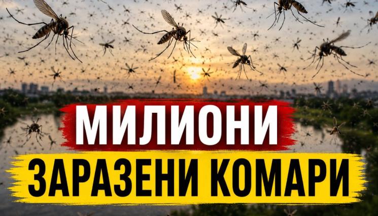 комари - СКАНДАЛНО: Пускат милиони заразени комари за биологичен експеримент!
