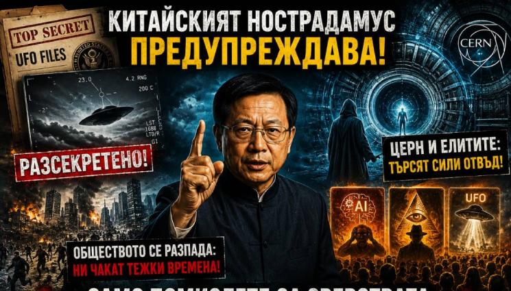с - КИТАЙСКИЯТ НОСТРАДАМУС: Тръмп използва извънземните за отклоняване на вниманието!