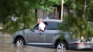 проливен дъжд Благоевград