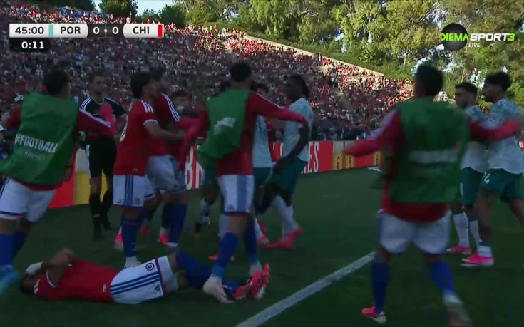 Португалия - Чили 0:0 /първо полувреме/