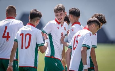 България U19 разби Албания в контрола