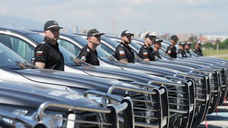 Гранична полиция се сдоби с 213 нови автомобила