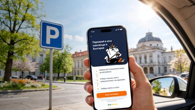 Шофьорите спестяват до 20% от цената за платено паркиране с tbi bank app