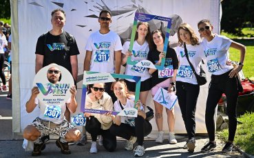 Близо 250 служители се включиха в първото издание на Vivacom Run Fest