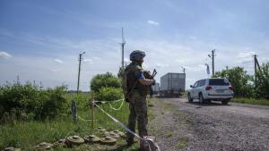 Украински войник