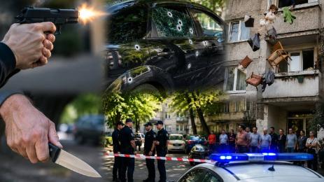 стрелба нож полиция