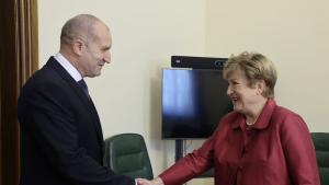 Румен Радев и Кристалина Георгиева