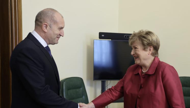 Кристалина Георгиева румен радев
