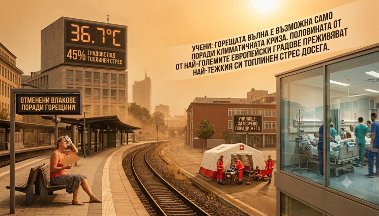 жега - УЧЕНИ БИЯТ ТРЕВОГА: Западна Европа преживява най-тежката гореща вълна в историята!