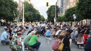 Протест на Сдружение Ангели на пътя срещу дългогодишното бездействие на
