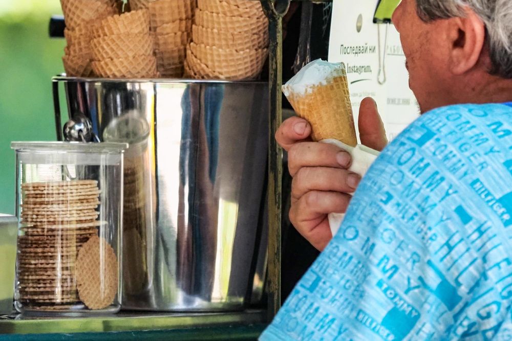 Жега в центъра на София
