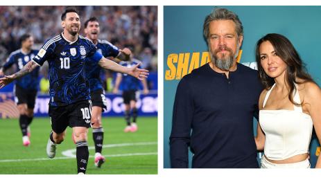 Мат Деймън Лионел Меси