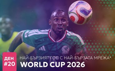 Ден 20: Най-бързият гол с най-бързата мрежа
