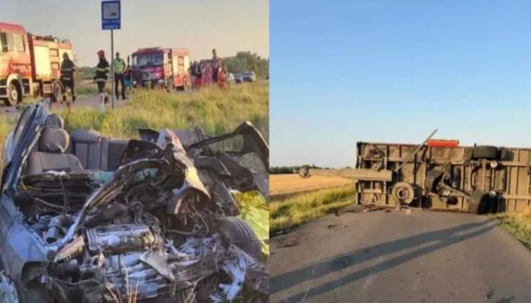 ь - Ремарке на БГ камион уби румънско семейство в Браила