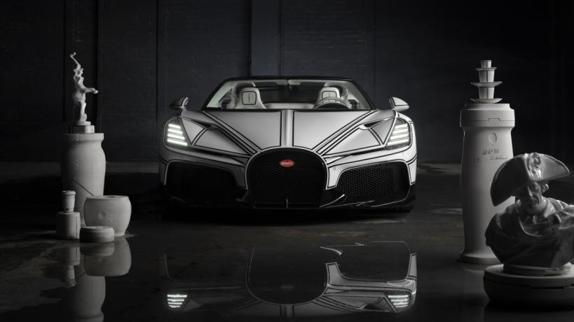 Bugatti W16 Mistral Blanc eternel
