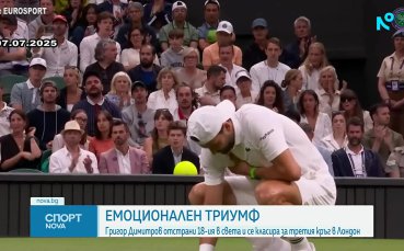 Григор Димитров с впечатляваща победа на 