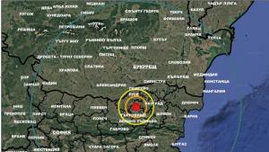 БАН земетресение Разград