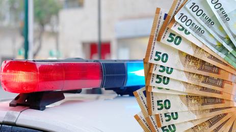 полиция полицай подкуп пари евро