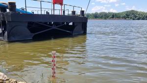 Ниското ниво на река Дунав затруднява корабоплаването в българския участък