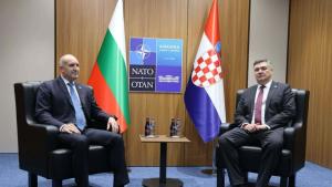 Румен Радев обсъди с президента на Хърватия Зоран Миланович