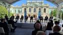 Министърът на външните работи Велислава Петрова (л) беше в Киев за Срещата на върха „Украйна – Югоизточна Европа“