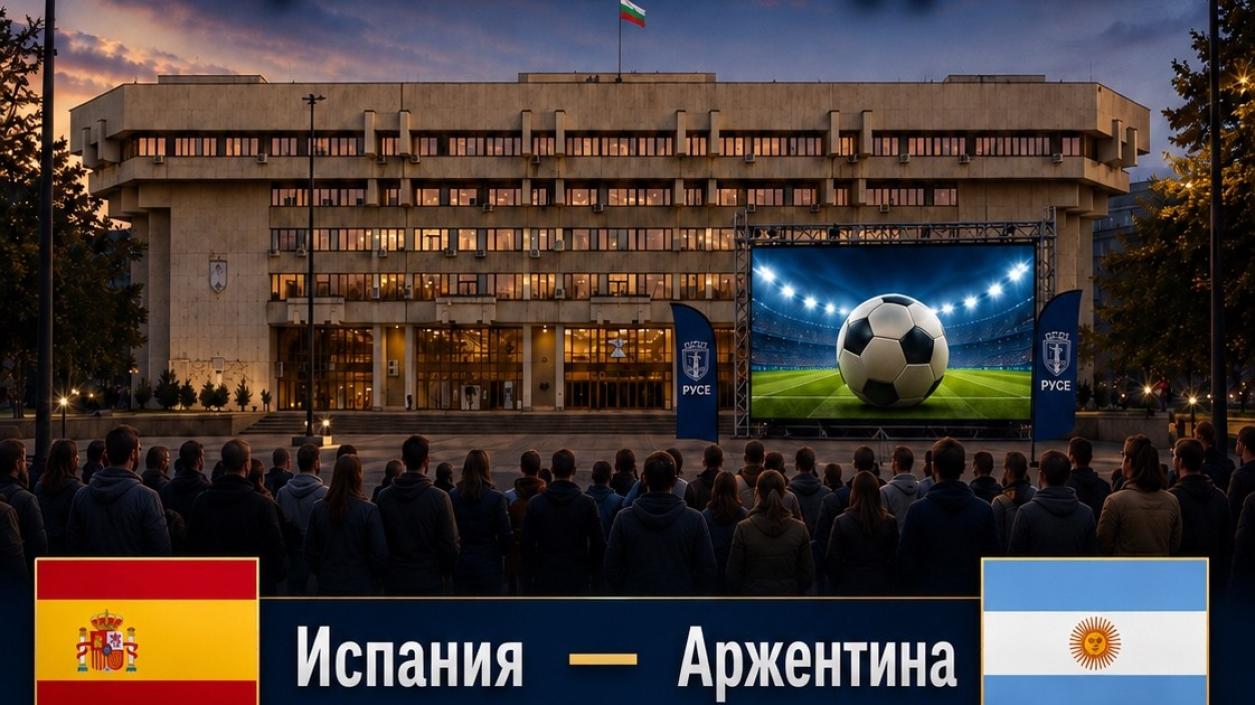 Русе организира публично излъчване на финала на Световното първенство