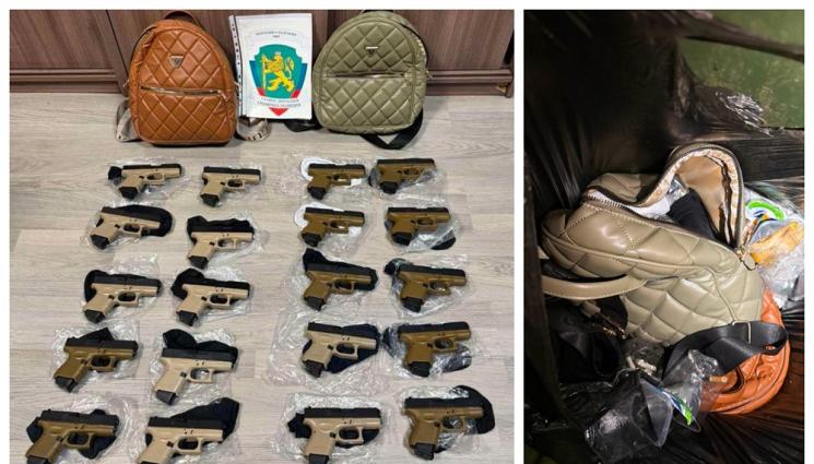 д - КОНТРАБАНДА НА ОРЪЖИЕ: Спипаха грузинци с 20 бойни пистолета на