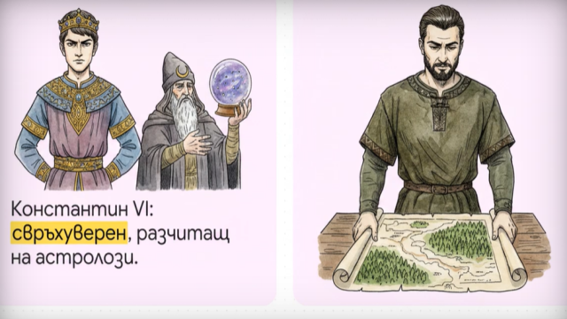 Византийският позор: Как Константин VI избяга от Кардам (ВИДЕО)