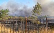 Няма замърсяване на въздуха след големия пожар край Асеновград