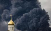 Дрон удари жилищна сграда край Москва, руската ПВО е свалила десетки безпилотни апарати