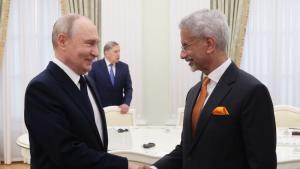 Владимир Путин и индийският външен министър Субрахманям Джайшанкар